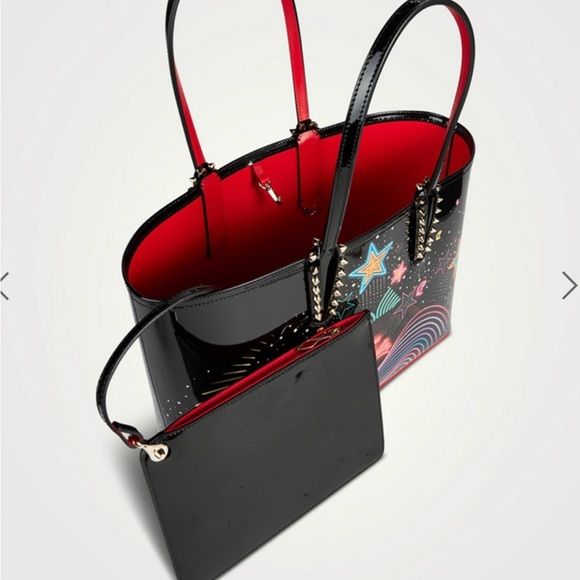 🌟 Brand new Christian Louboutin starlight patent tote and compact zippy wallet🌟 - Picture 3 of 8